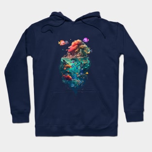 Tropical Fish Island Hoodie